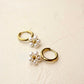 BLOSSOM PEARL HOOPS