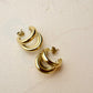 BOHO GOLD HOOPS