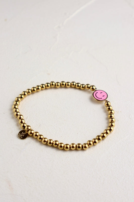 PINK HAPPY BRACELET
